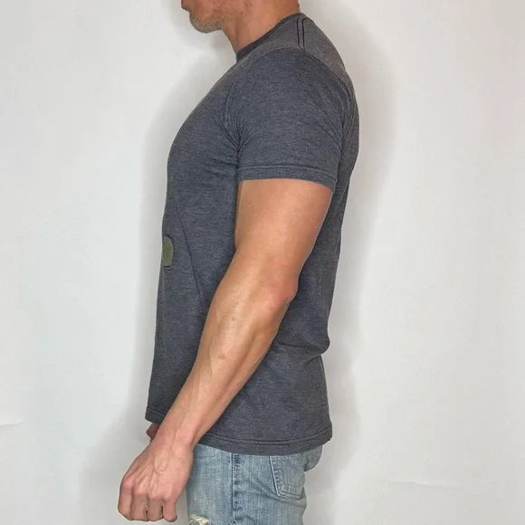 Men's Mickey Mouse Gray Graphic T-Shirt - Picture 2 of 7